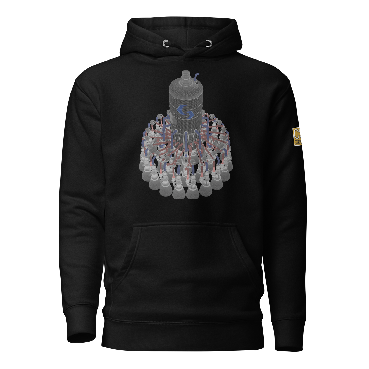 ChamCir Booster Engine Plumbing Hoodie