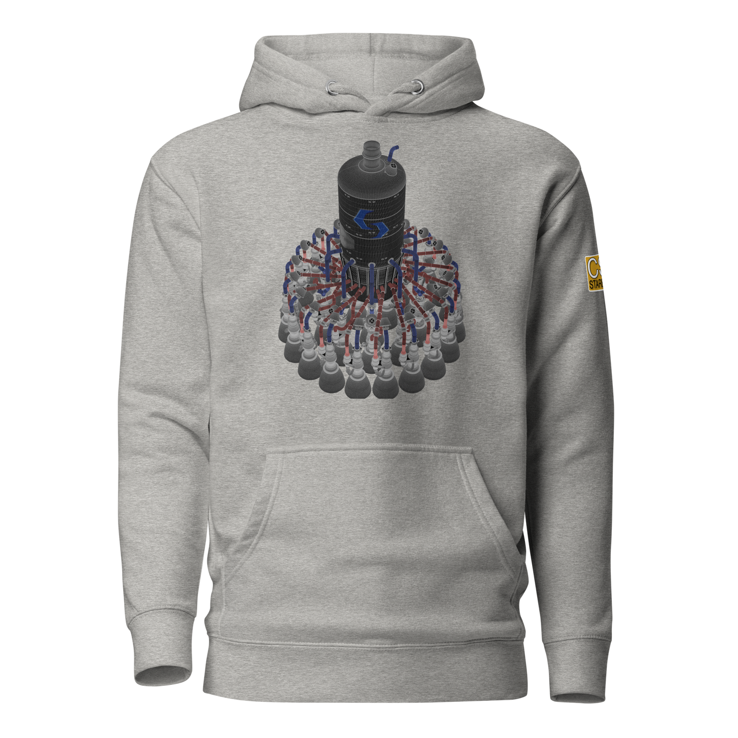 ChamCir Booster Engine Plumbing Hoodie