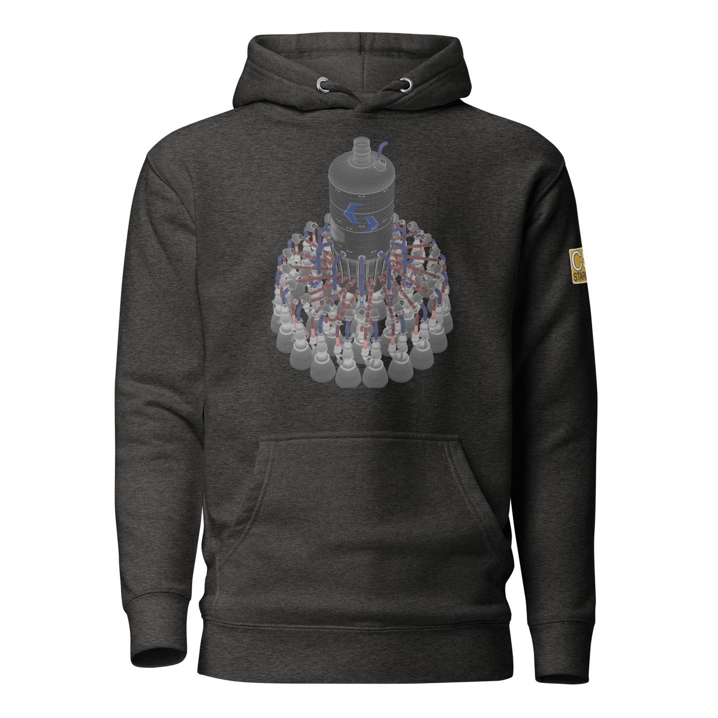 ChamCir Booster Engine Plumbing Hoodie