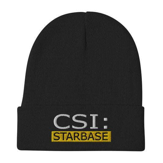 CSI Starbase Embroidered Beanie