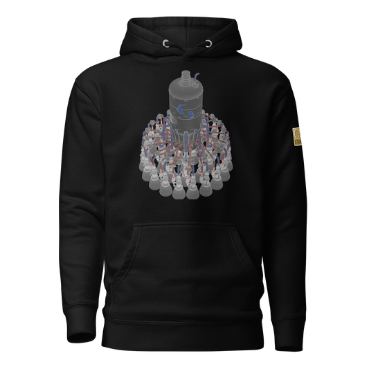 ChamCir Booster Engine Plumbing Hoodie