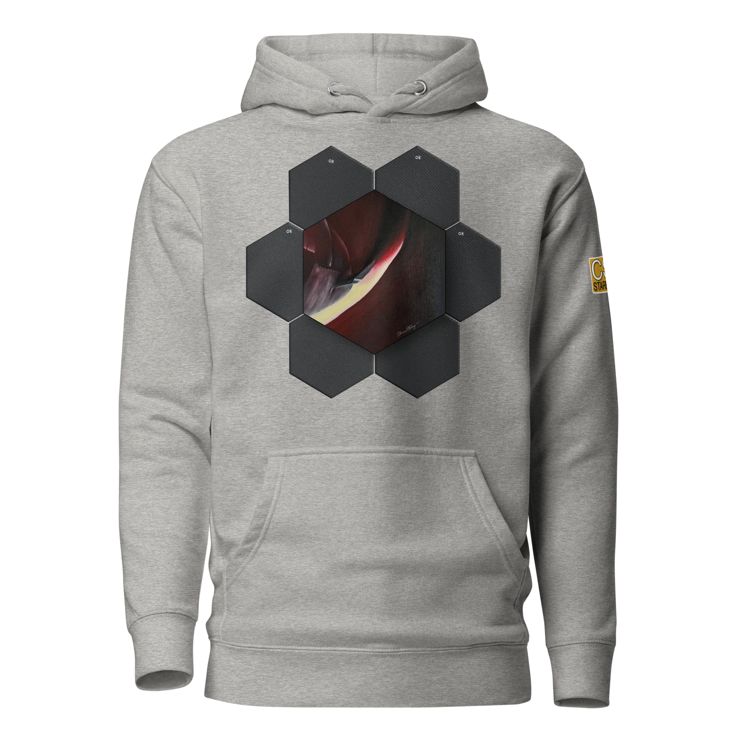 Olivia Stalvey's "Homecoming" with Rendered Heatshield Tiles Hoodie