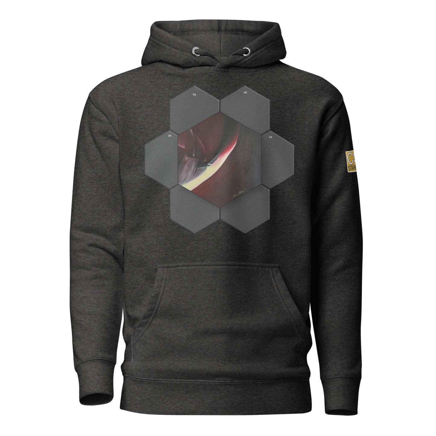 Olivia Stalvey's "Homecoming" with Rendered Heatshield Tiles Hoodie