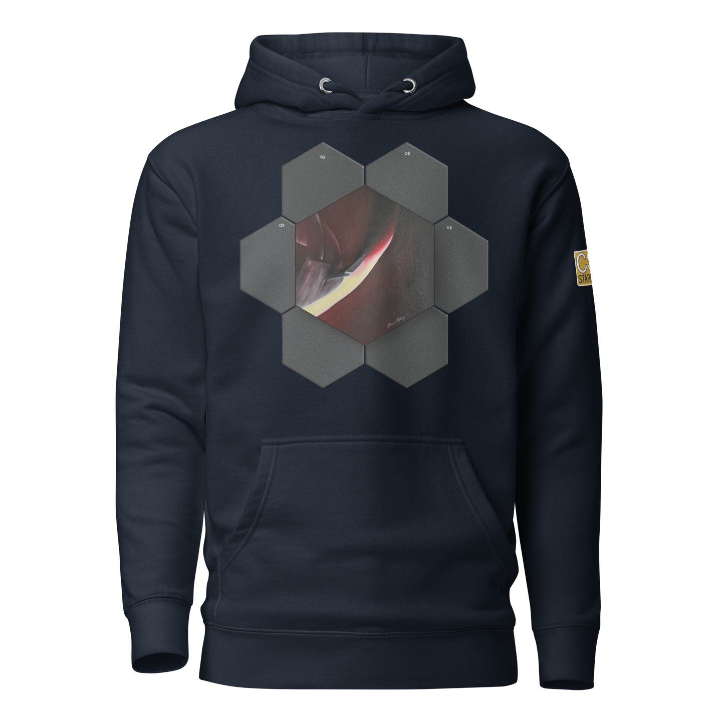 Olivia Stalvey's "Homecoming" with Rendered Heatshield Tiles Hoodie