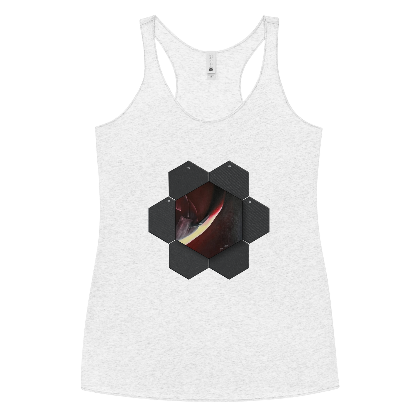 Olivia Stalvey's "Homecoming" with Rendered Heatsheild Tiles Vest Top