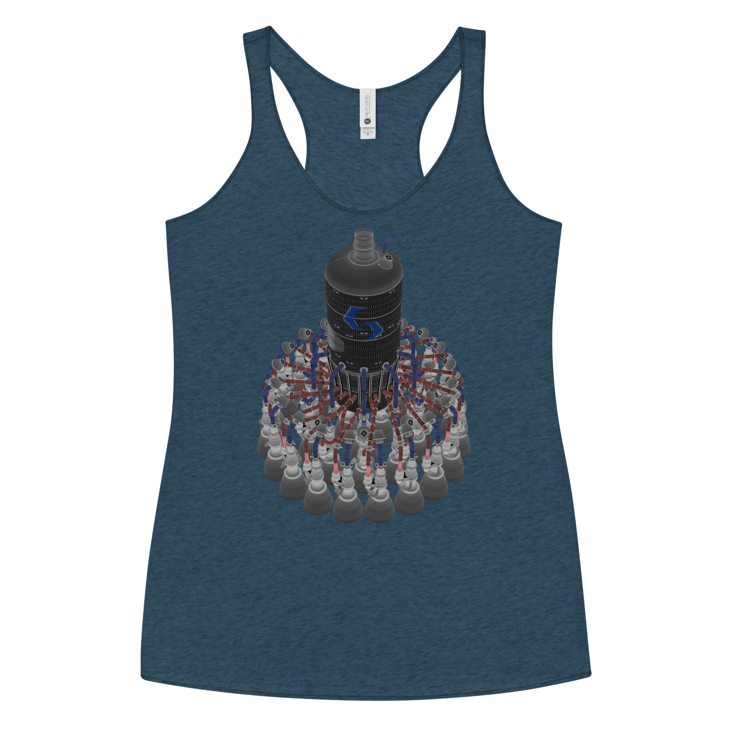 Chameleon Circuit Booster Engine Tank Top