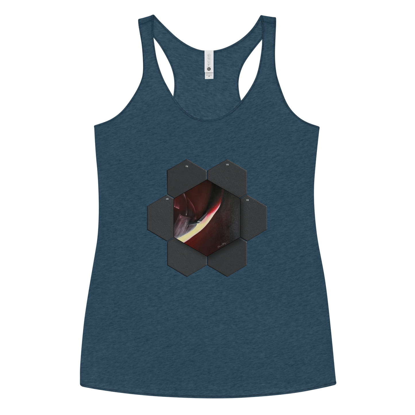 Olivia Stalvey's "Homecoming" with Rendered Heatsheild Tiles Vest Top