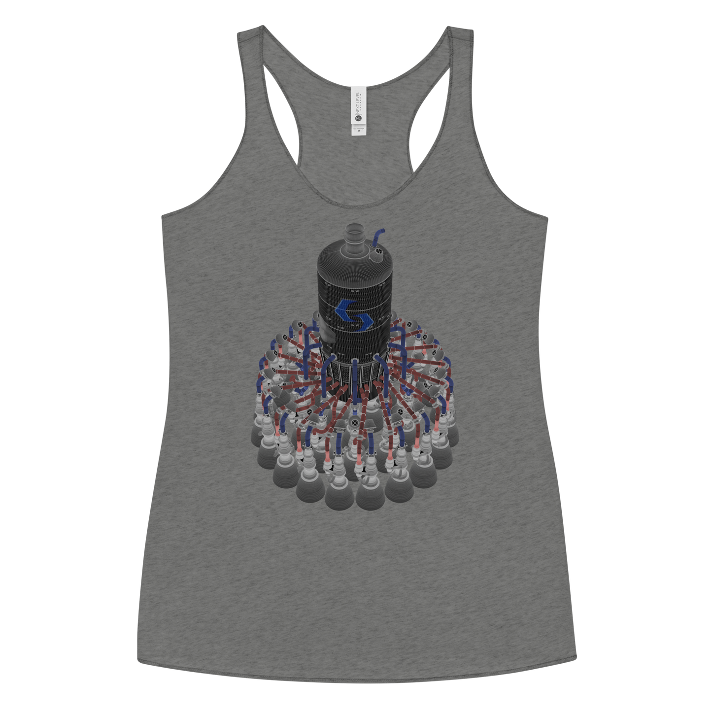 Chameleon Circuit Booster Engine Tank Top