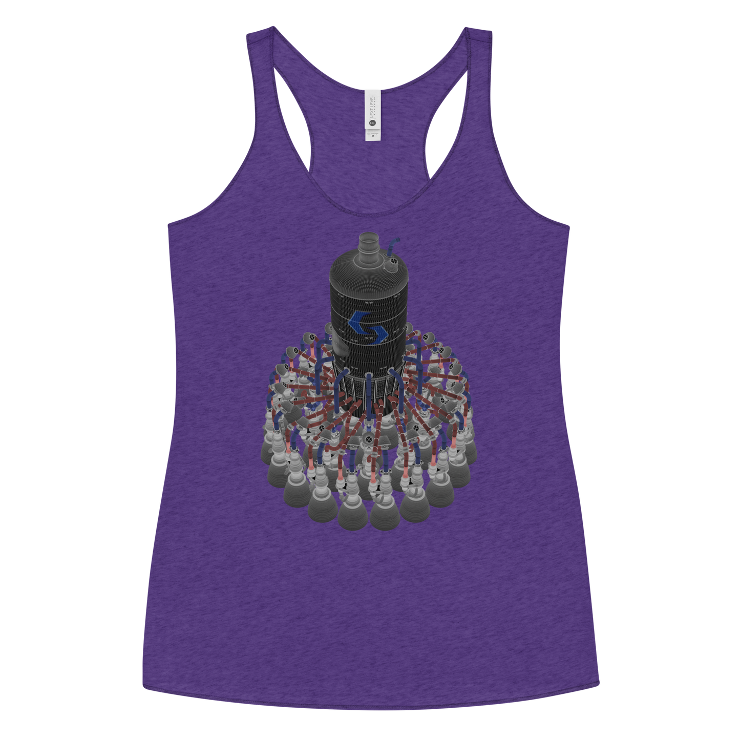 Chameleon Circuit Booster Engine Tank Top