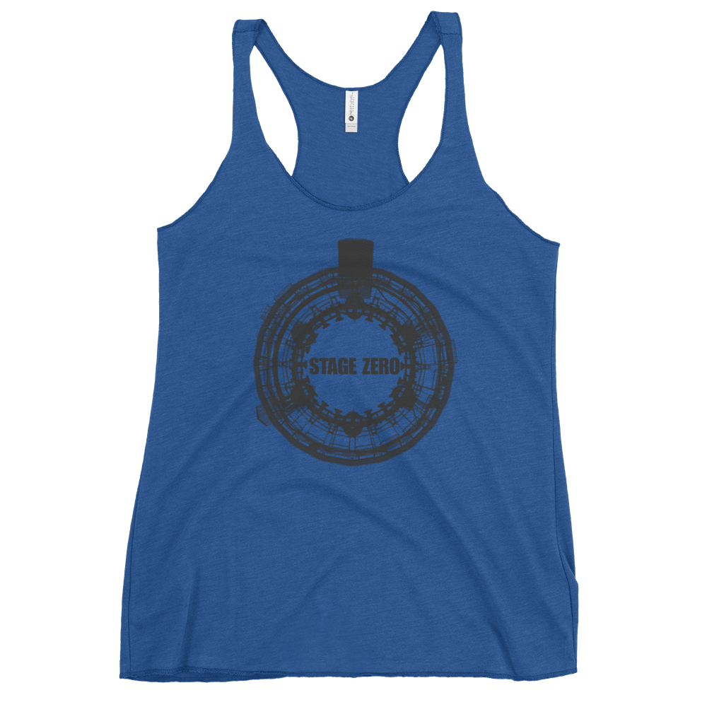 Black OLM X-Ray Women's Racerback Tank